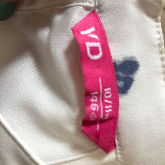 YD Embroidered Sleeveless Geometric Print White Dress Girl's Size 10/11 Years - Picture 7 of 7